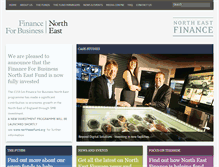 Tablet Screenshot of northeastfinance.org